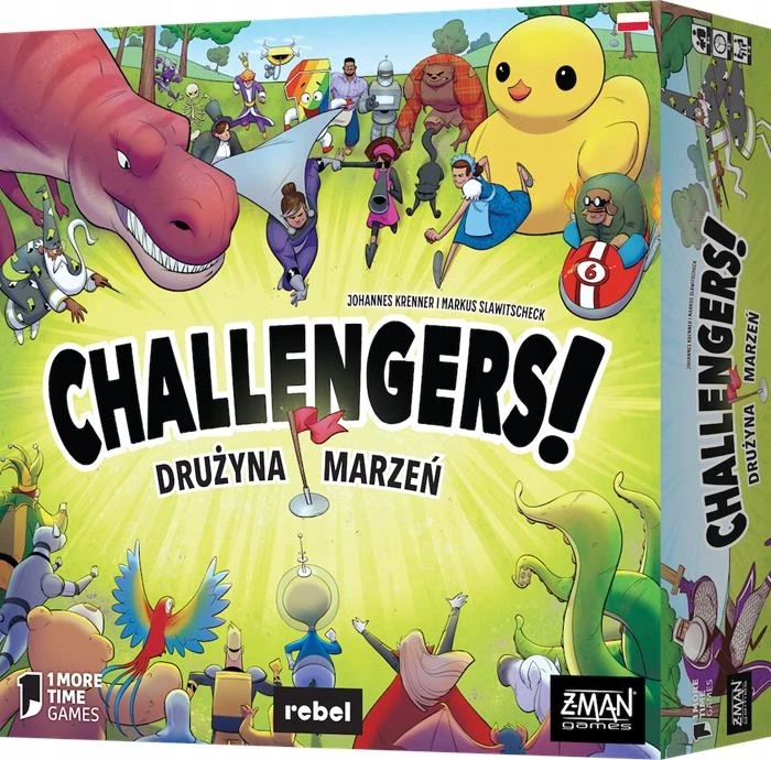 Spoločenská hra Challengers: Rebel Dream Team